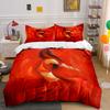 Fiery Dancer In Motion Bedding Duvet Cover Set Duvet Cover Pillowcases  (1*Duvet Cover 2*Pillowcases, Without Duvet Insert)