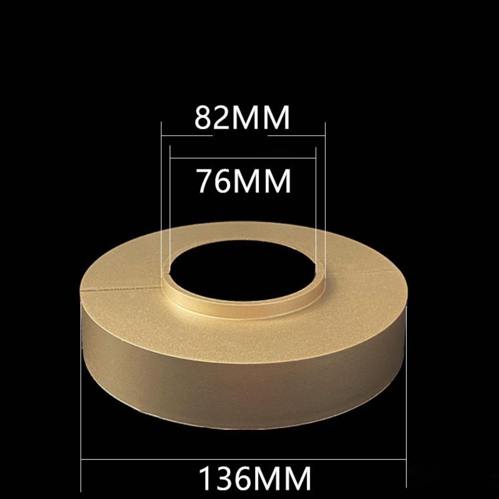 

ABS Drain Pipe Cover Adjustable Pipe Wall Covers Wall Flange Kitchen Bathroom Accessories Kitchen gold 75mm