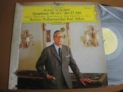 LP Record FRANZ SCHUBERT, BERLINER PHILHARMON - Symphonie Nr. 6 C-dur D.589 / Musik MG2426 Deutsche Grammo 1974 Japan Classical Used