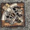 Solid Brass Nautical Ship Instrument Astrolabe Marine Sextant with Leather Box Maritime