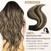 Full Shine Tape in Hair Extensions Remy Human Hair Balayage Highlights Natural Hair For Salon