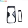 Car Front Console Water Cup Drink Holder Frame Cover Trim For Honda HR-V Vezel    2024 Black Interior Accessories