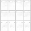 Wish List Calendar, Home Decoration, Holiday Gift, Family Must-have Calendar