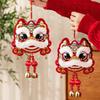 New Lucky Bag Bell Pendant New Year of The Horse Decor Spring Festival Ornament Festive Living Room Scene Arrangement Home Party