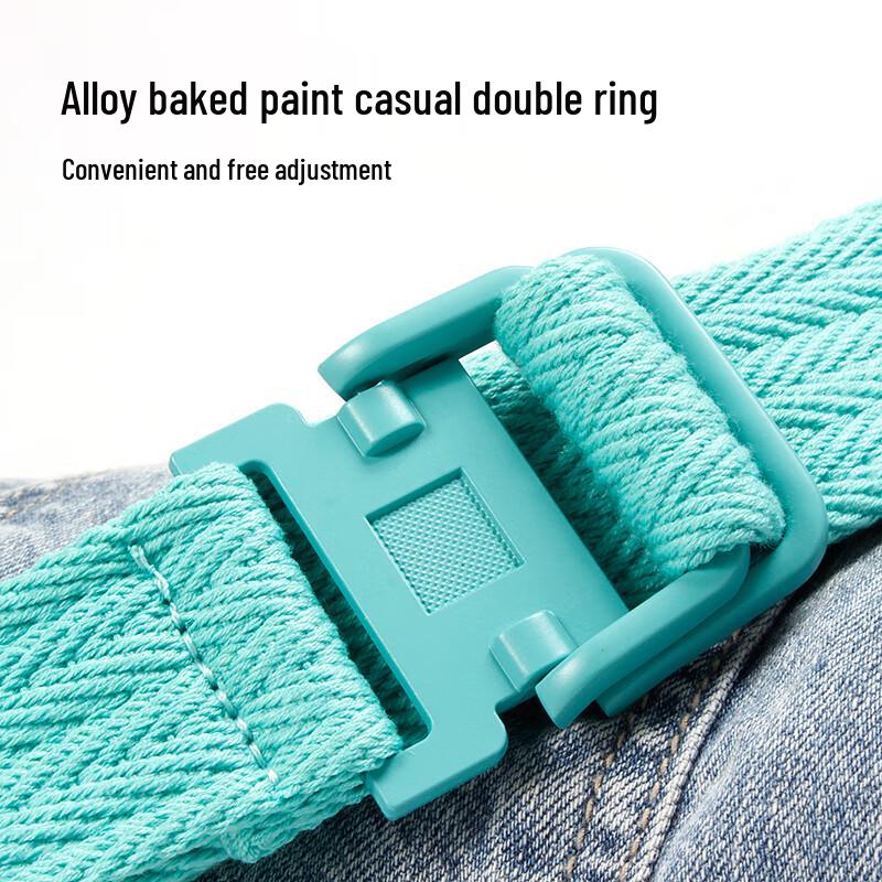 Hengyuanxiang Canvas Double Ring Buckle Belt