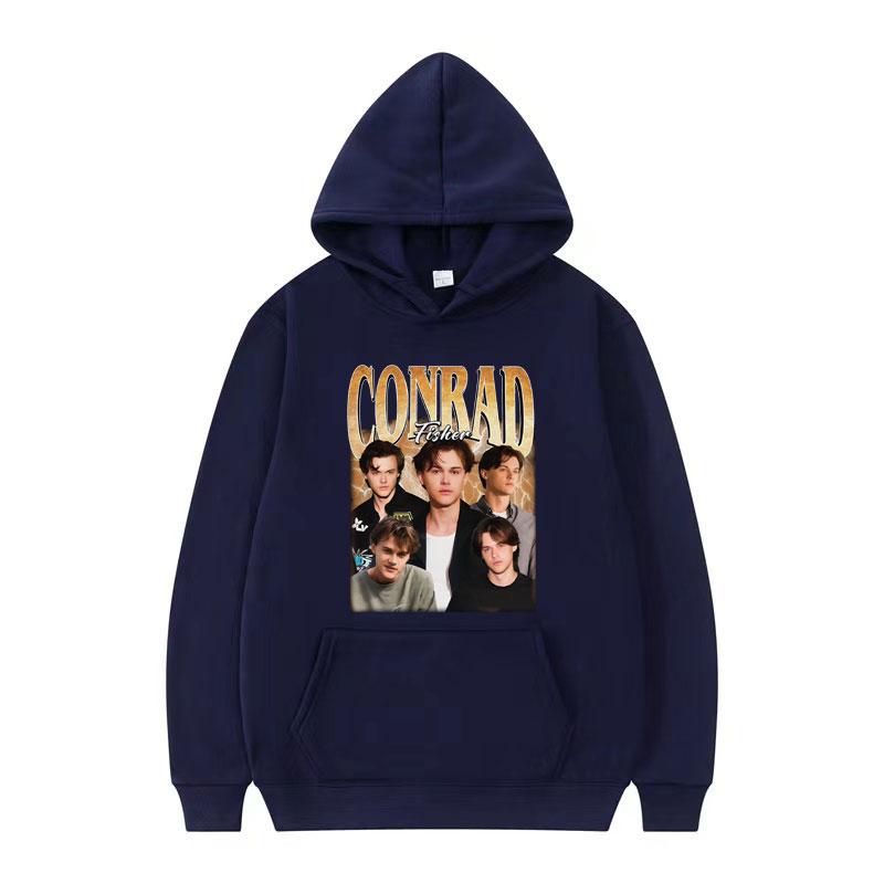 Team Conrad Fisher Gift Sweatshirts Vintage Christopher Briney Graphic Hoodie Tops Men Women's Clothing Casual Oversized Hoodies