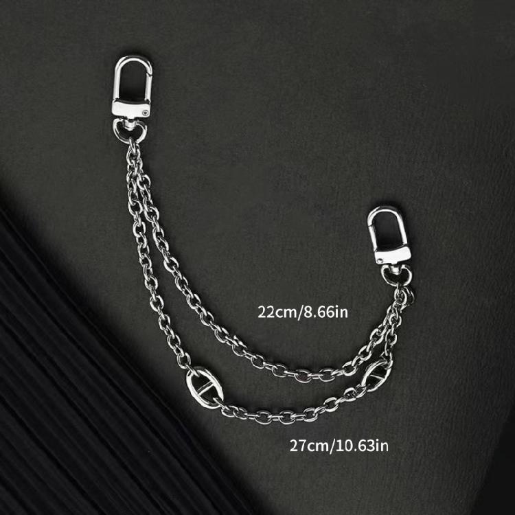Corrente para Bolsa Decoração de Bolsa de Ombro Camadas Duplas Corrente para Bolsa Alça de Bolsa de Metal Acessórios para Bolsa