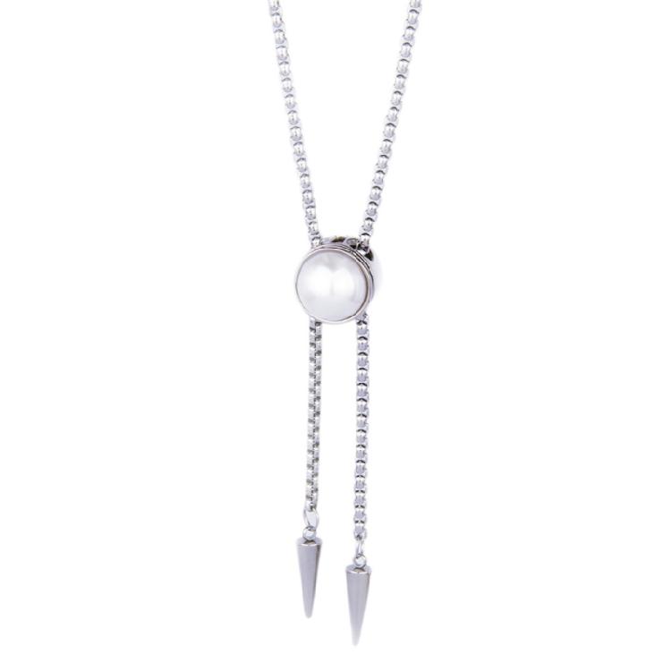 

Professional Stainless Steel Bolo Necklace for Working Individuals and Social Gatherings Lightweight Construction 1