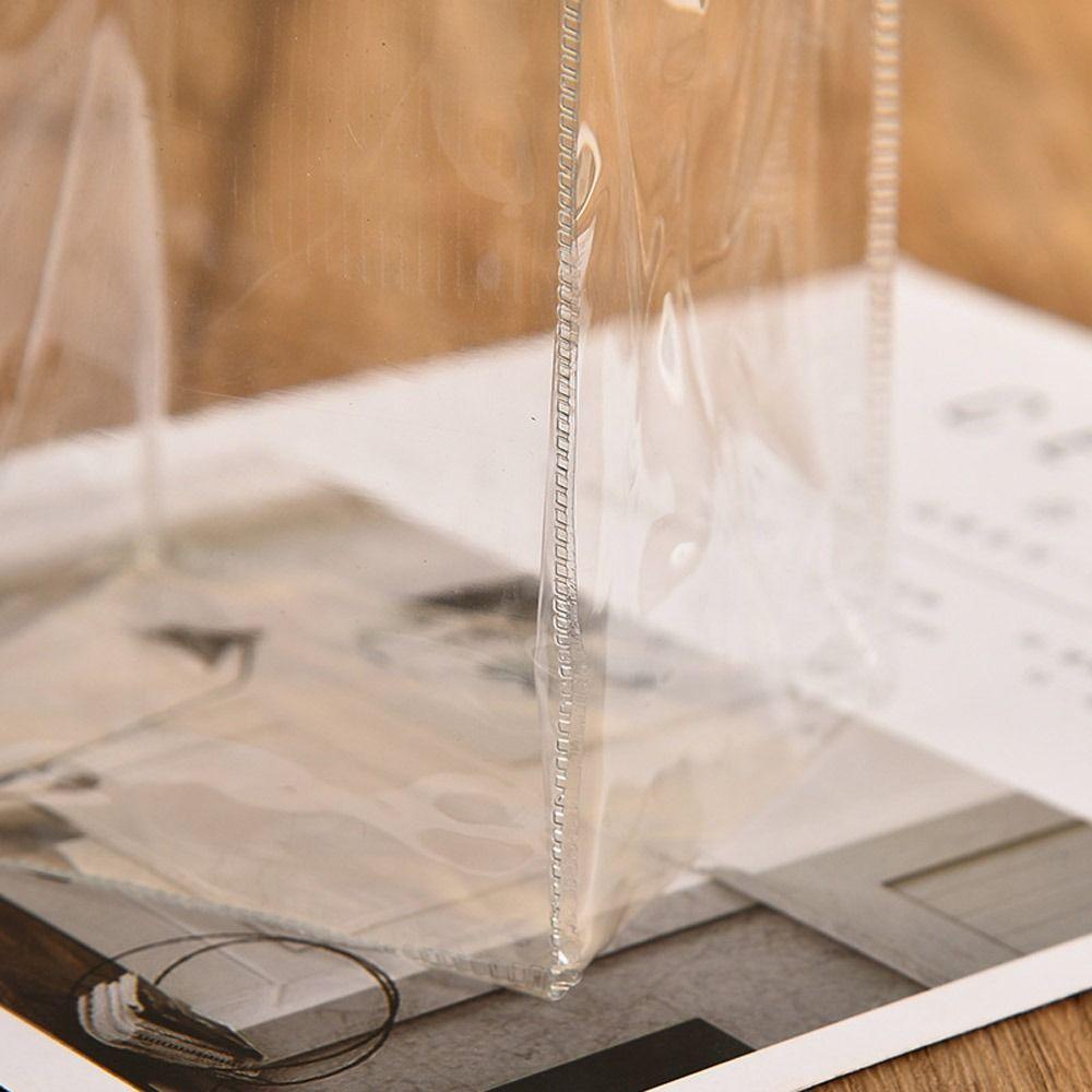 3Pcs With Convenient Handle Transparent Bag Clear PVC Bottle Bag Cups Bottle Cover  Themos Bottle
