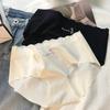 Summer Ice Silk Underwear Women's Middle Waist I Leave No Trace Breathable Soft Thin Skin Friendly Triangle Panties