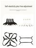 Non-Slip Mattress Sheet Clips with Elastic Bands