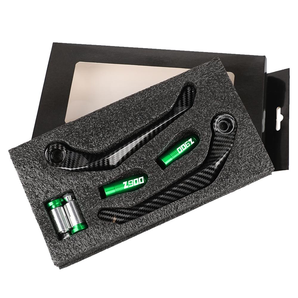 For KAWASAKI Z900 Z900RS Z 900 RS 2017-   2022 Motorcycle Handlebar Grips Brake Clutch Levers Guard Protector