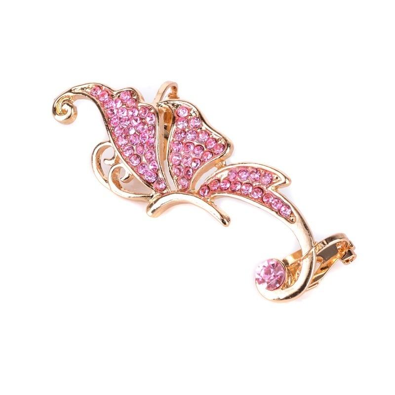 1Pcs Butterfly Butterfly Ear Cuff Clip Cartilage Earring For Women Jewelry Gift
