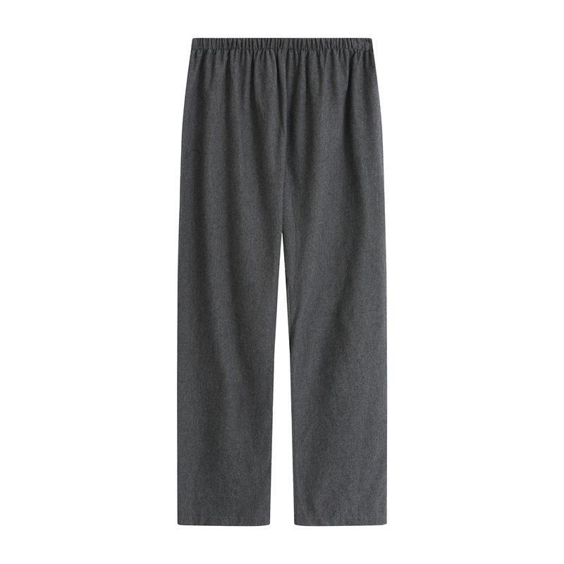Karierte Pyjamahose, mittelschwerer Jersey-Stoff, normale Passform mit Taschen, Indoor-Lounge-Pyjamahose - Lounge-Hose