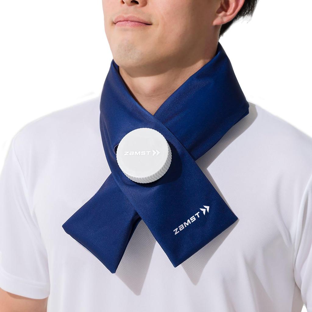 ZAMST Neck Ice Bag, Cools Neck, Heat Relief, Golf, Tennis, and Everyday Life, One Size Fits All, 387000