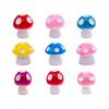 50Pcs Mini Resin Mushroom  for Micro Landscape Fairy Garden Terrarium DIY Craft Decoration