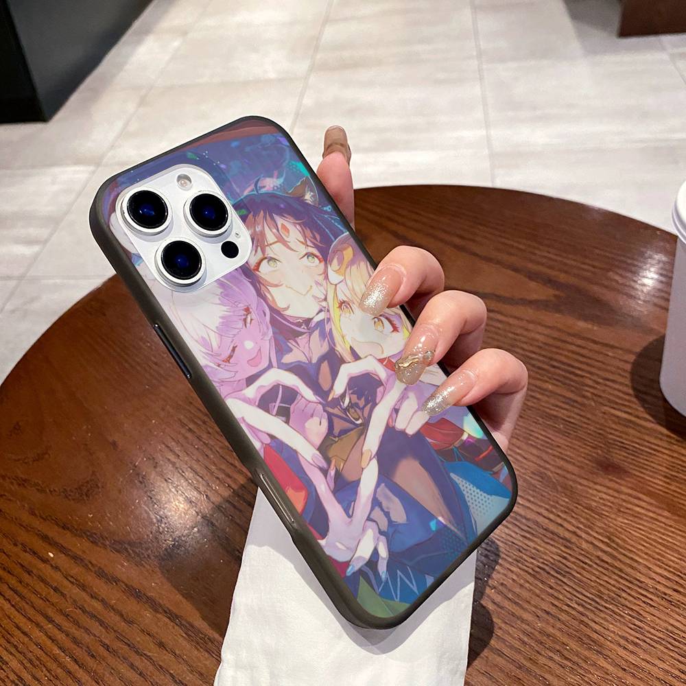 Classic Cosmic Princess Kaguya GL Anime For IPhone 17 16 15 Plus Pro Max 12 14 Plus 11 13 Wave Corrugated Stripe Funda Phone