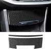 2Pcs ABS Interior Central Storage Box Cover Trim Fit For Honda Accord 2013-2017