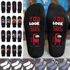 Among Pattern Us Socks Adult Stockings Unisex Game Cartoon Impostor Clothes Sock Ankle