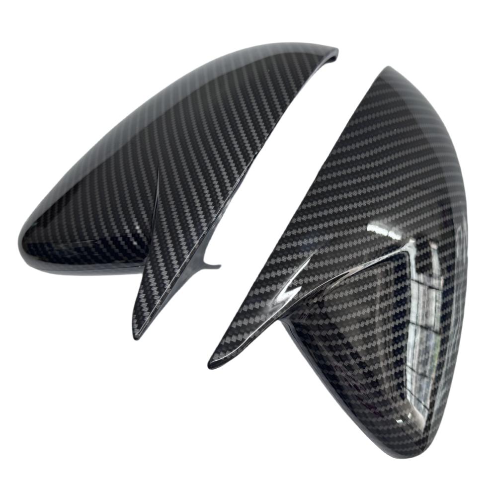 Pair Door Side Rearview Mirror Covers Caps Wing Mirror Tools Case For VW Golf MK7 MK7.5 R GTI GTD 2014-2019 Touran Accessories