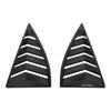 Gloss Black Car Side Window Louver For Chevrolet Camaro 5th Gen 2010 - 2015 2011 2012 2013 Car Rear Window Shutter Cover Spoiler