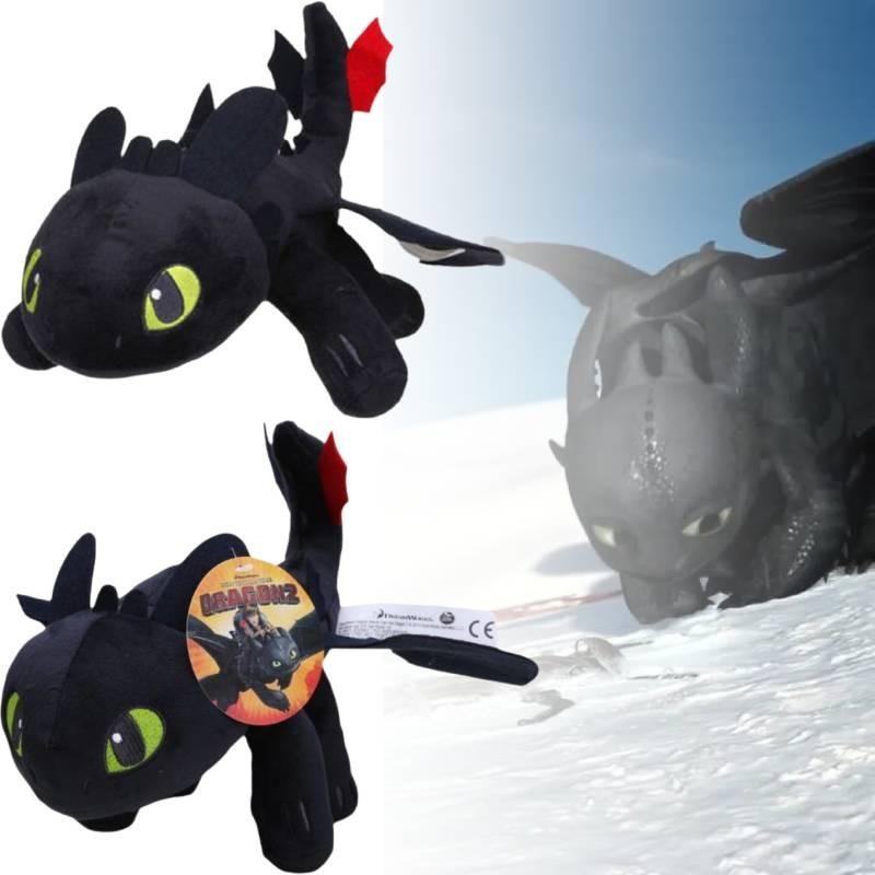Adorable Toothless Night Fury Stuffed Animal Plush Toy From