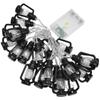 20LED String Light 9.8ft Warm Retro Halloween Kerosene String Light for Garden Home Festival Decoration