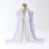 Chiffon Ethnic Style Scarf Long Islamic Turban Elegant Wraps Shawl  Daily