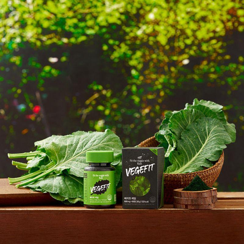 Veggiefit Kale Spirulina Vitamin B (60 Tablets / 2-month Supply)