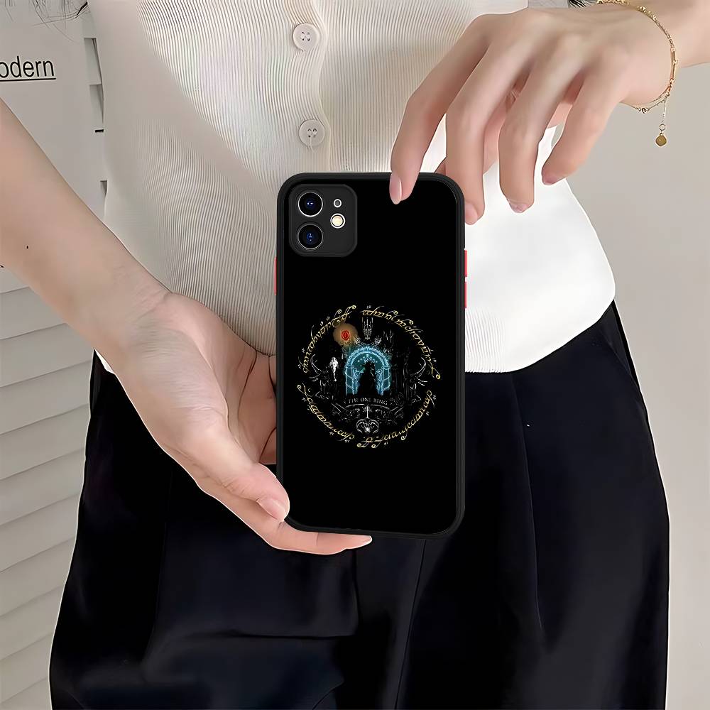 The Lord Of The R-Rings Phone Case For IPhone 16e 16 15 14 13 12 11 Pro Max X XS MAX Plus Spuerstar Matte Cover