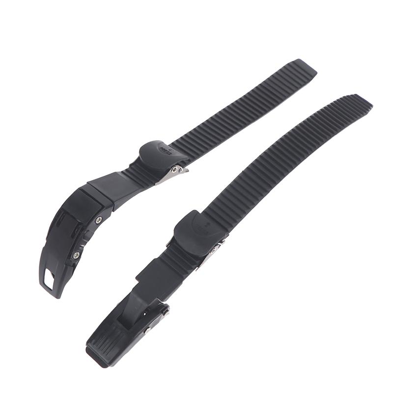 2 Conjuntos Tiras de Fixação para Patins de Rodas Tiras de Patins Inline Fivela de Patins de Hóquei Fácil de Usar Com Parafusos de Grampo Porca Substituição