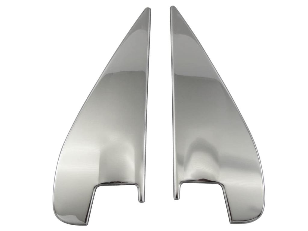 BRIGHTZ Acty Truck HA8 HA9 Ultra Mirror Finish Stainless Steel Plated Pillar Panels Compatible with and A9 Acty Trucks and (2-Piece Set) [PIL-SIL-449]