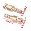 2Pcs 6mm Gold Dia. Gas & Water Male Adapter Quick Connector Replacement Fit for TIG Welding Torch Intake