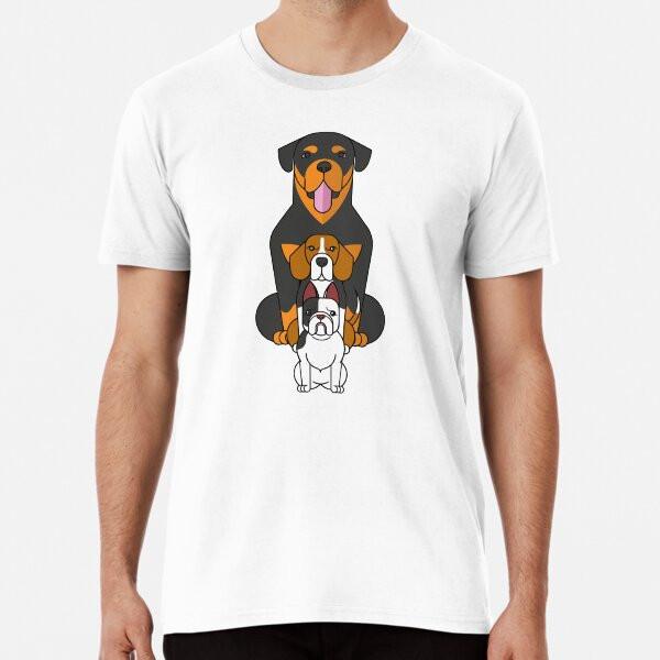 

Charming bulldog character Premium T-Shirt S to 5XL Made in the AU/USA T-Shirt M