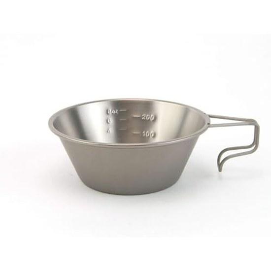 Snow Peak Titanium Sierra Cup E-104 Measurement Marks Measuring Lightweight Cooking Outdoor Camp
