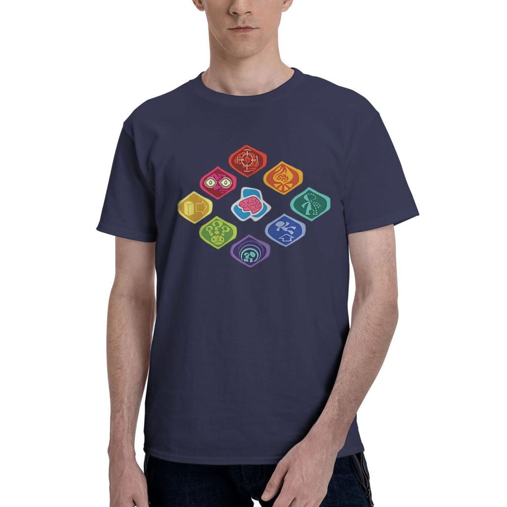 Psychonauts Man 100 Cotton Casual Breathable Confortable Summer Mens Clothing Deals Men TShirt