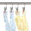 5pcs Stainless Steel Clothes Drying Hanger Antislip Clothes Clips Portable Hangers Clip  Home