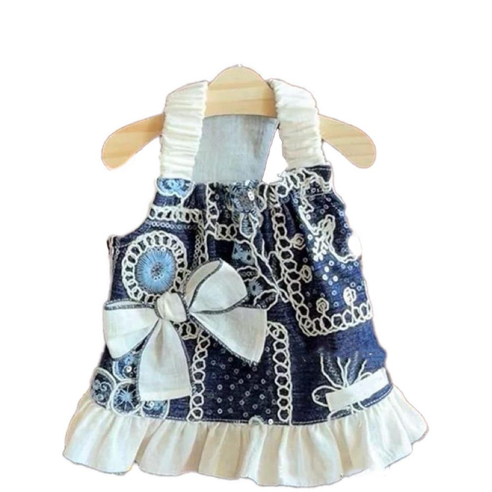 Luxury Puppy Summer Clothes Princess Style Dog Costume Trendy Pet Princess Dress Summer