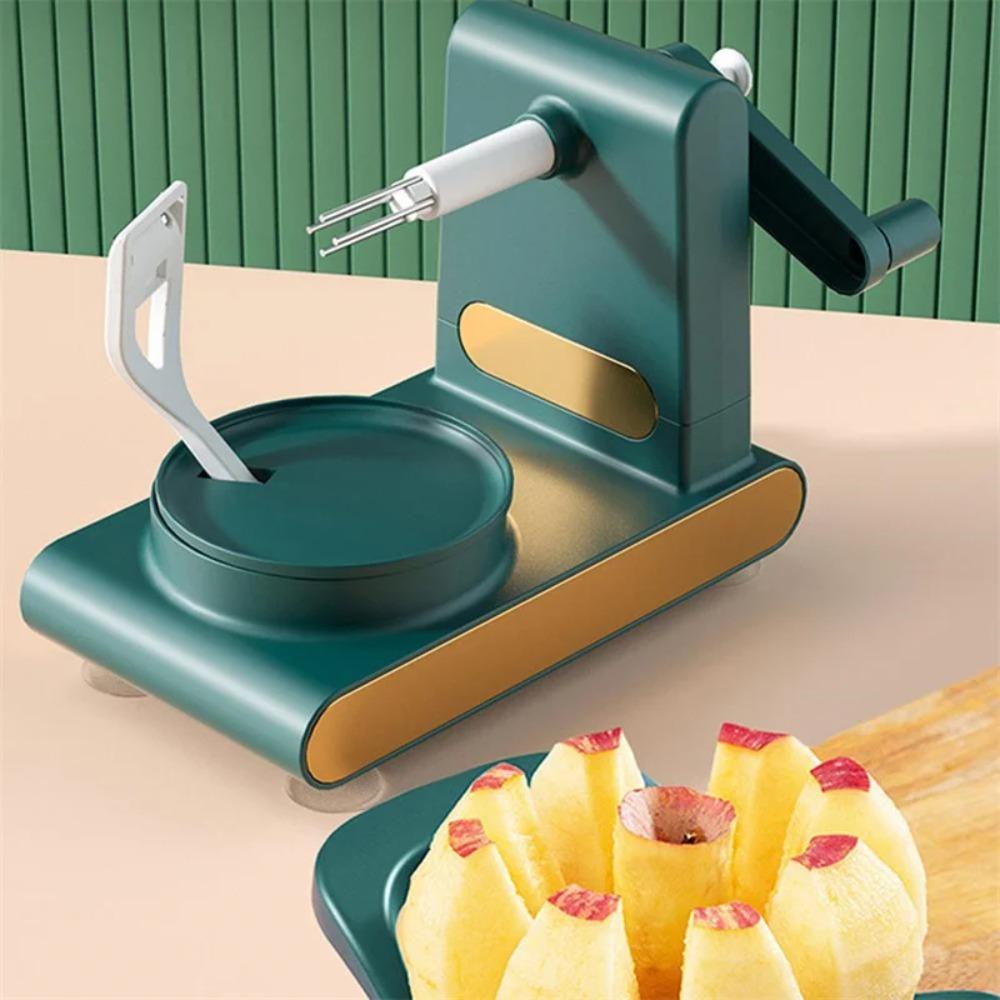 Rotating Hand Crank Fruit Peeler Maunal Automatic Peeler Safe Peeling Machine Pear