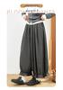 Chic Korean-Style Women's Lantern Pants: Princess Popular Autumn Casual Cropped Trousers