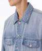 Musinsa Standard Extra Oversized Denim Trucker Jacket [Light Indigo]