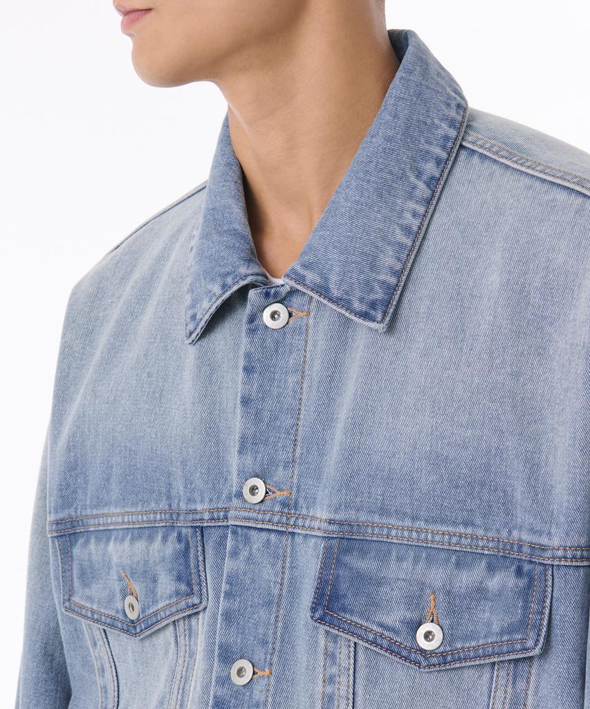 Musinsa Standard Extra Oversized Denim Trucker Jacket [Light Indigo]