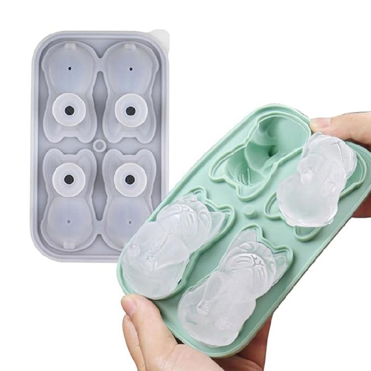 Convenient Ice Mold Silicones Ice Cube Tray Making Moulds Practical Kitchen Tool