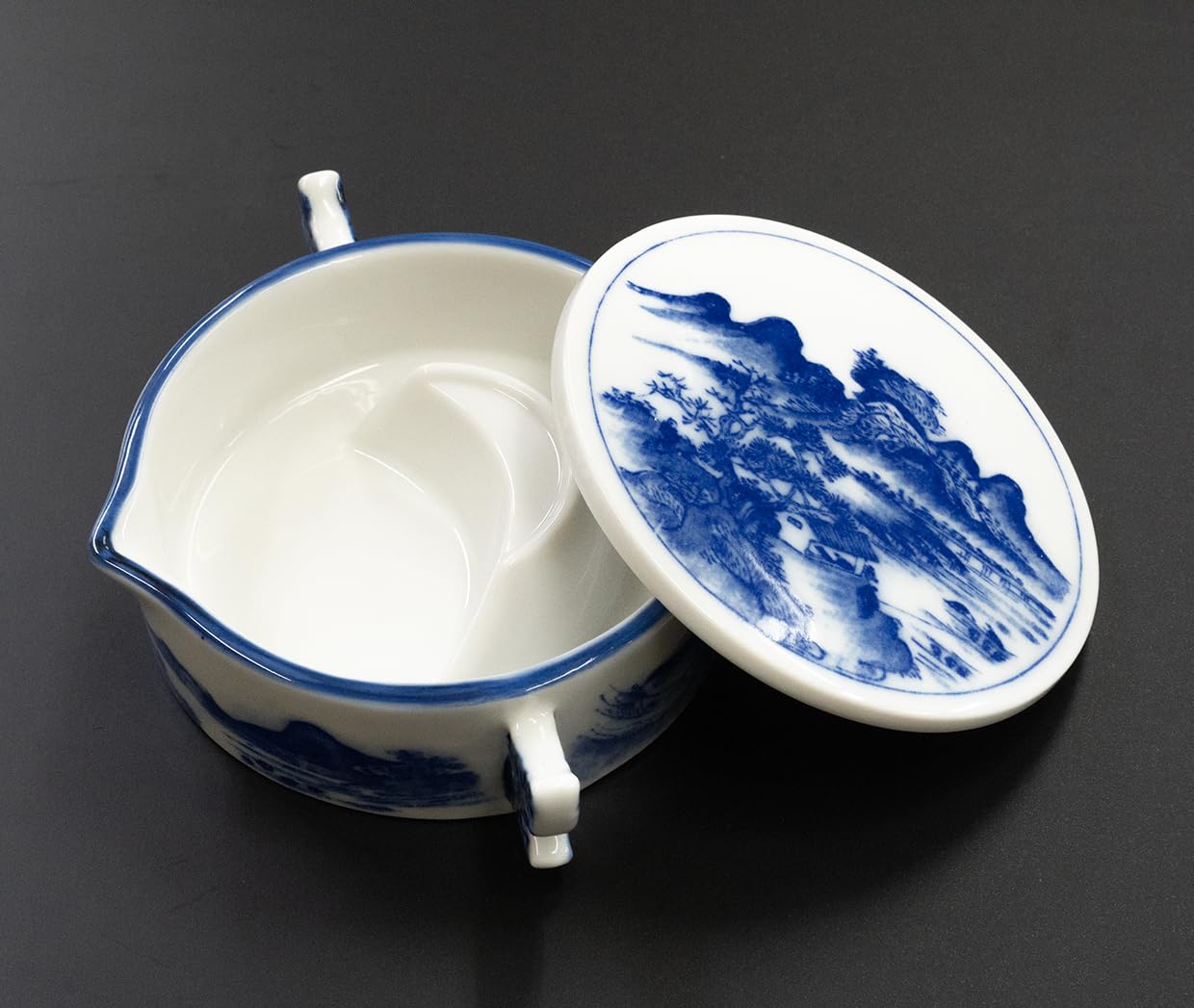 

Кобаидо Сумиике Пейзажная среда с подставкой для кисти, Мино Яки