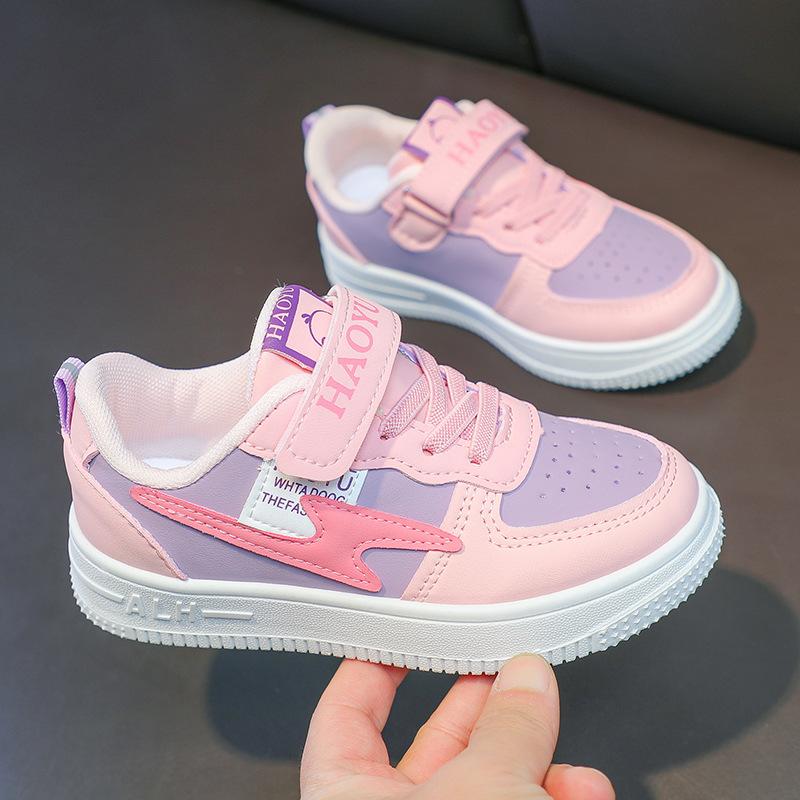 Scarpe Antiscivolo per Bambine, Scarpe Sportive Nuovo Stile, Scarpe da Skate Traspiranti per Bambini