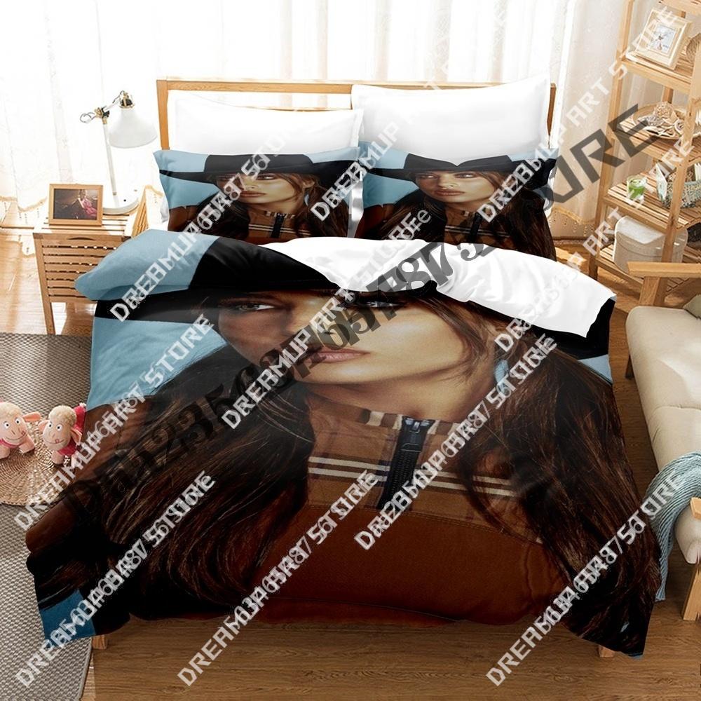 3D Print Noa Kirel Singer Bedding Set Twin Queen King Full Size Duvet Cover Pillowcase Bed boys girls Adult Home Textiles