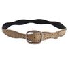 Retro Double-row Rivet Belt Women's Wide Waist Seal Decorative Belt