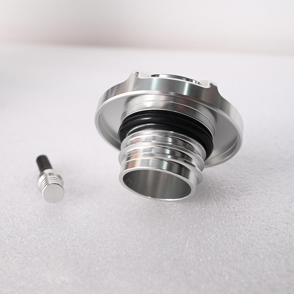 MX Club Style Vented CNC Aluminum Gas Cap Universal for Harley Davidson All Female Threaded Gas Tanks Except Touring 2023.5-2025