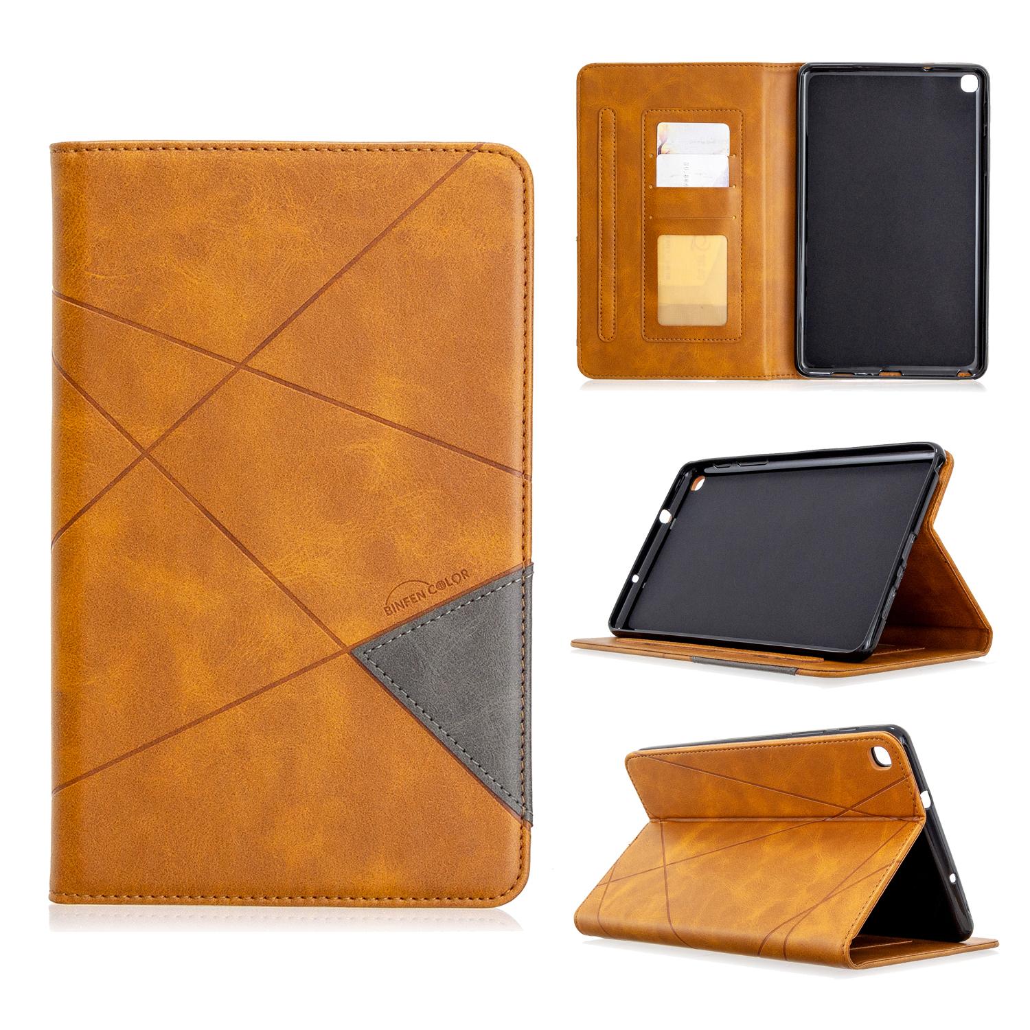 

Чехол для Samsung Galaxy Tab A 8.0 дюймов (Выпуск 2019 г.) (СМ-П200/П205) Чехол-книжка Business Premium из искусственной кожи с несколькими углами обзора и карманом для карт Samsung Galaxy Tab A 8.0 жёлтый