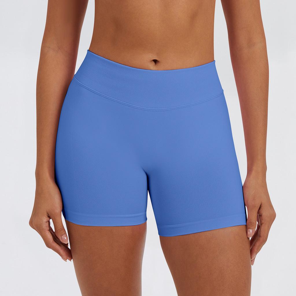 Pantaloncini Fitness Altamente Elastici Per Donna Con Tessuto Traspirante Perfetti Per Yoga E Corsa